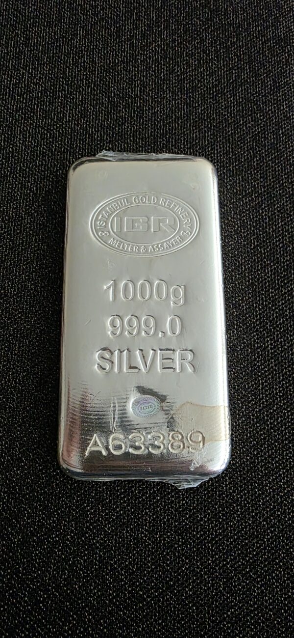 IGR Silver Bar 1 Kilo